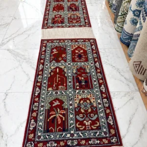 Royal Mosaic Gallery – Handmade Wool Carpet Runner from Tunisia