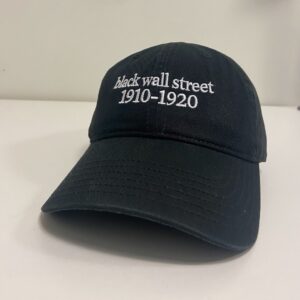 Baseball Cap: Black Wall Street 1910 - 1920