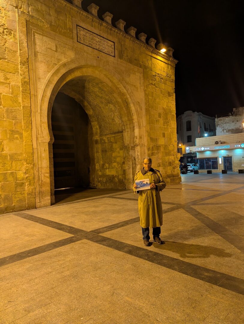 Kite in Tunis Bab al Barh
